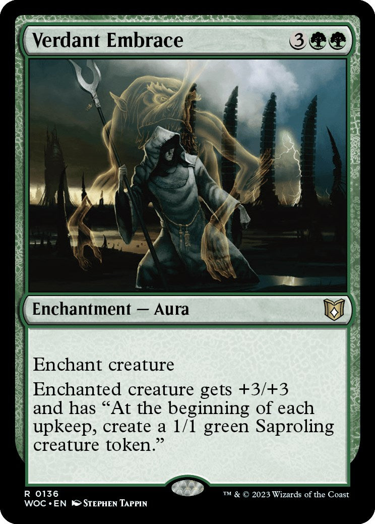 Verdant Embrace [Wilds of Eldraine Commander] | GrognardGamesBatavia