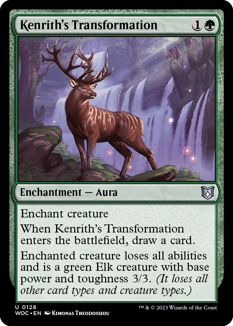 Kenrith's Transformation [Wilds of Eldraine Commander] | GrognardGamesBatavia