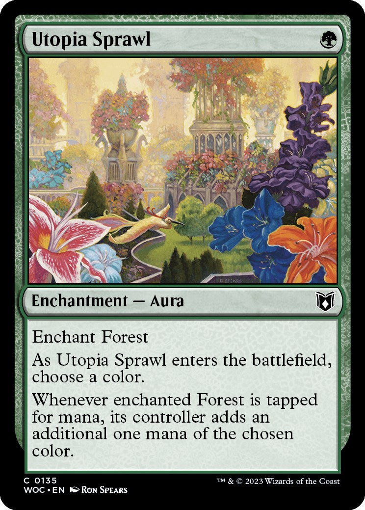 Utopia Sprawl [Wilds of Eldraine Commander] | GrognardGamesBatavia