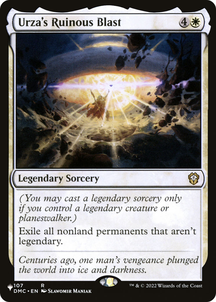 Urza's Ruinous Blast [Secret Lair: From Cute to Brute] | GrognardGamesBatavia