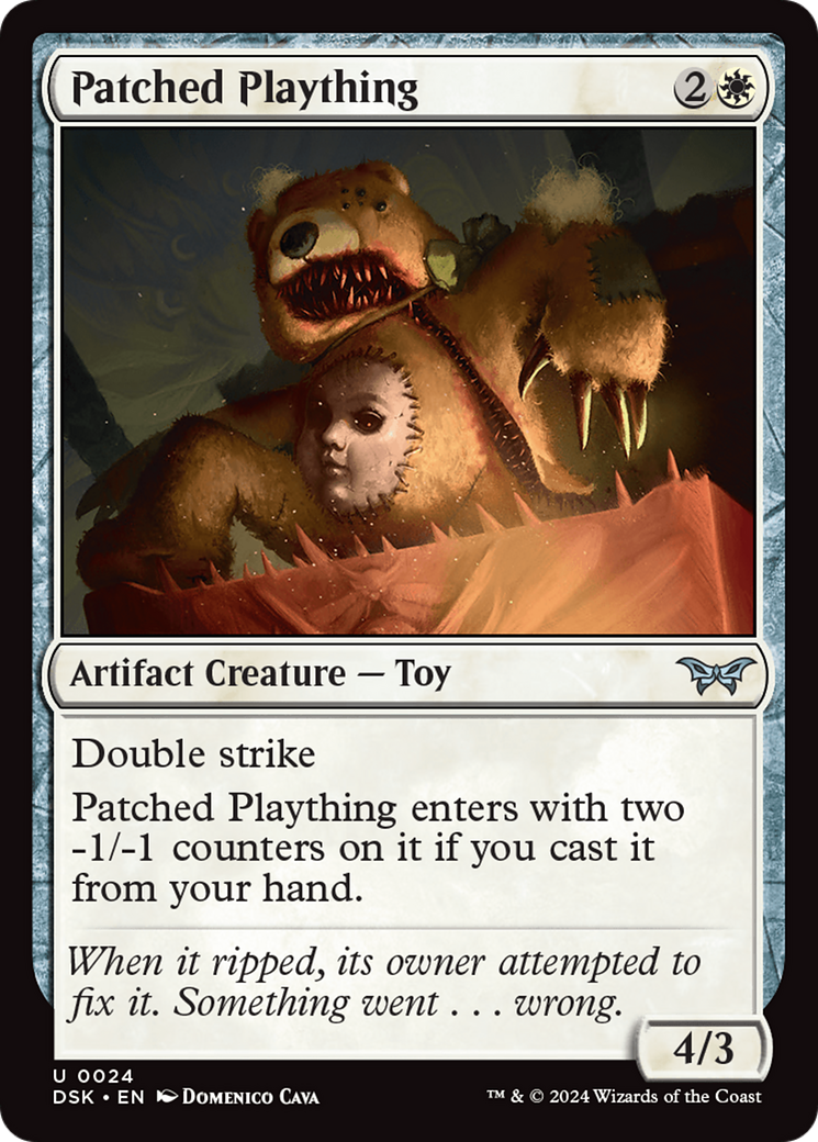 Patched Plaything [Duskmourn: House of Horror] | GrognardGamesBatavia