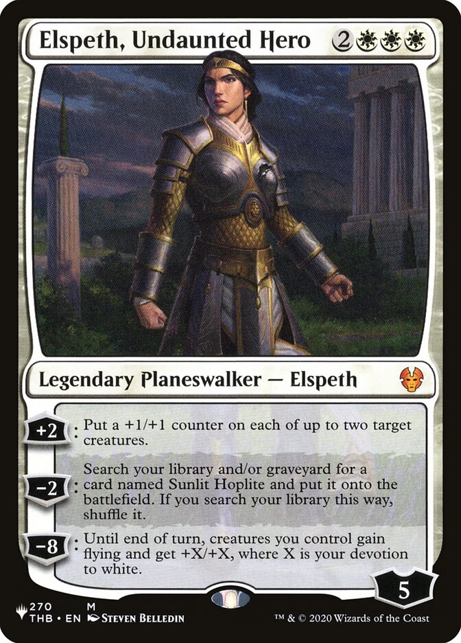 Elspeth, Undaunted Hero [The List] | GrognardGamesBatavia