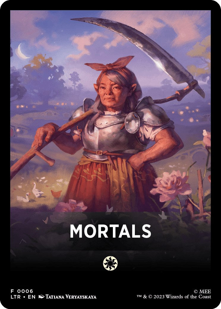 Mortals Theme Card [The Lord of the Rings: Tales of Middle-Earth] | GrognardGamesBatavia