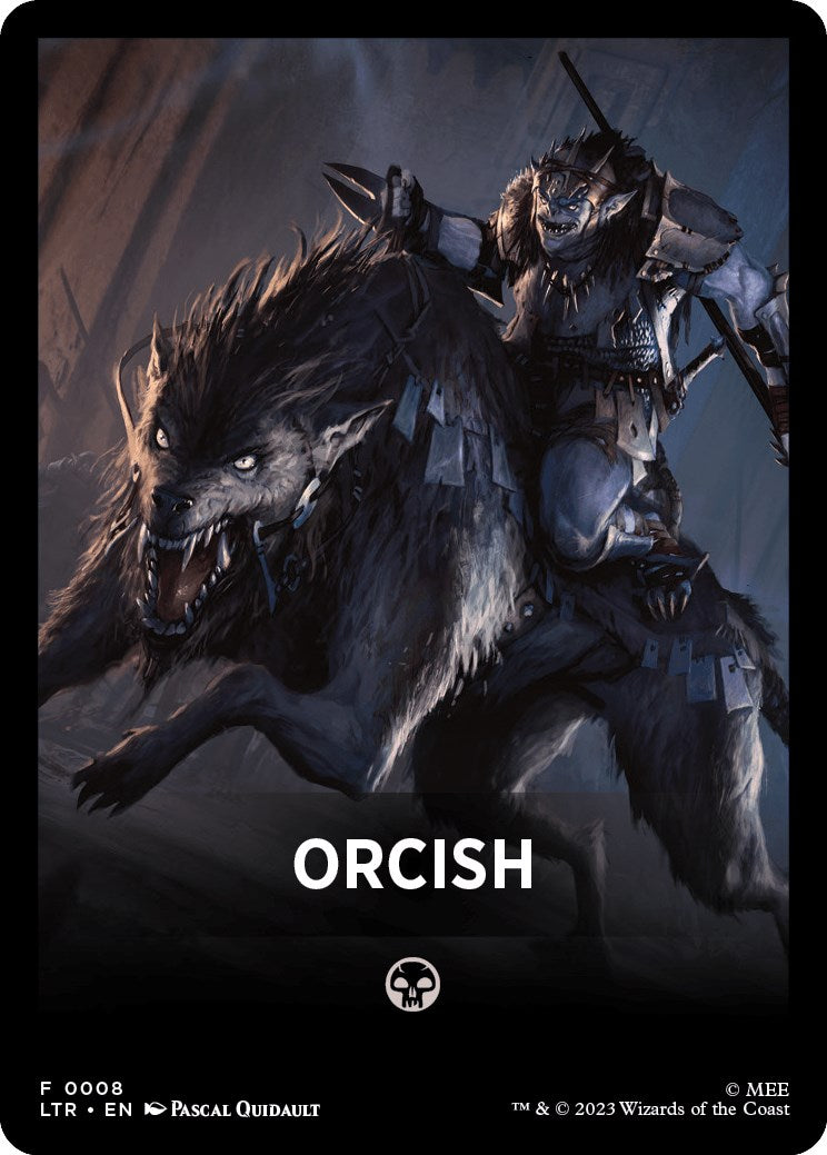 Orcish Theme Card [The Lord of the Rings: Tales of Middle-Earth] | GrognardGamesBatavia