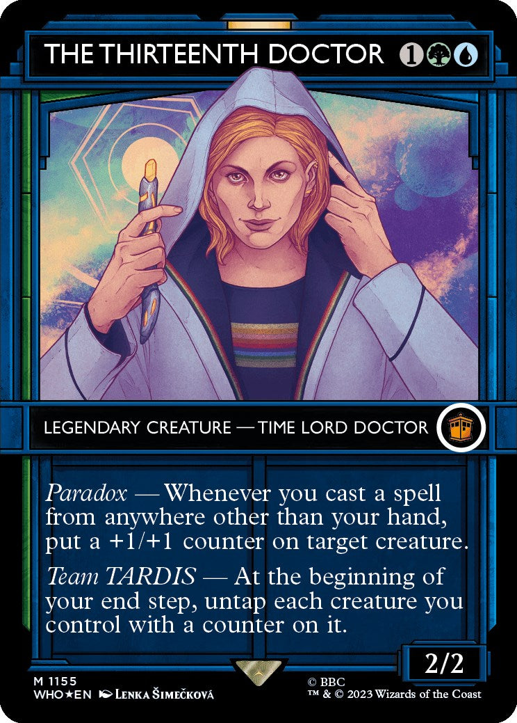 The Thirteenth Doctor (Showcase) (Surge Foil) [Doctor Who] | GrognardGamesBatavia