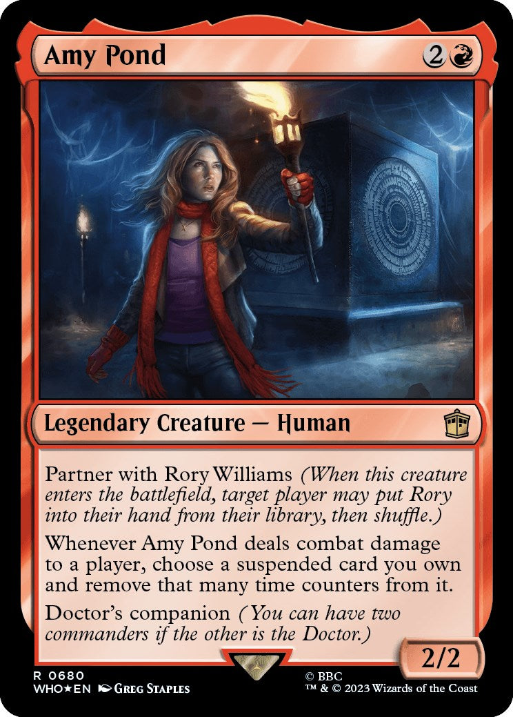 Amy Pond (Surge Foil) [Doctor Who] | GrognardGamesBatavia