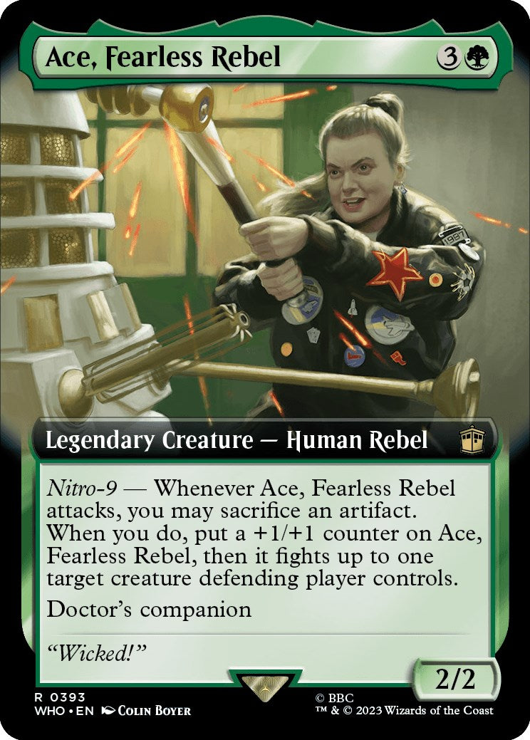 Ace, Fearless Rebel (Extended Art) [Doctor Who] | GrognardGamesBatavia