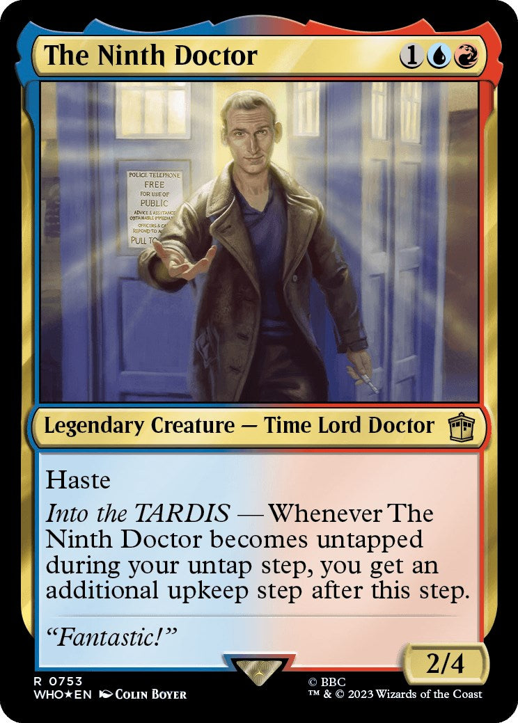 The Ninth Doctor (Surge Foil) [Doctor Who] | GrognardGamesBatavia