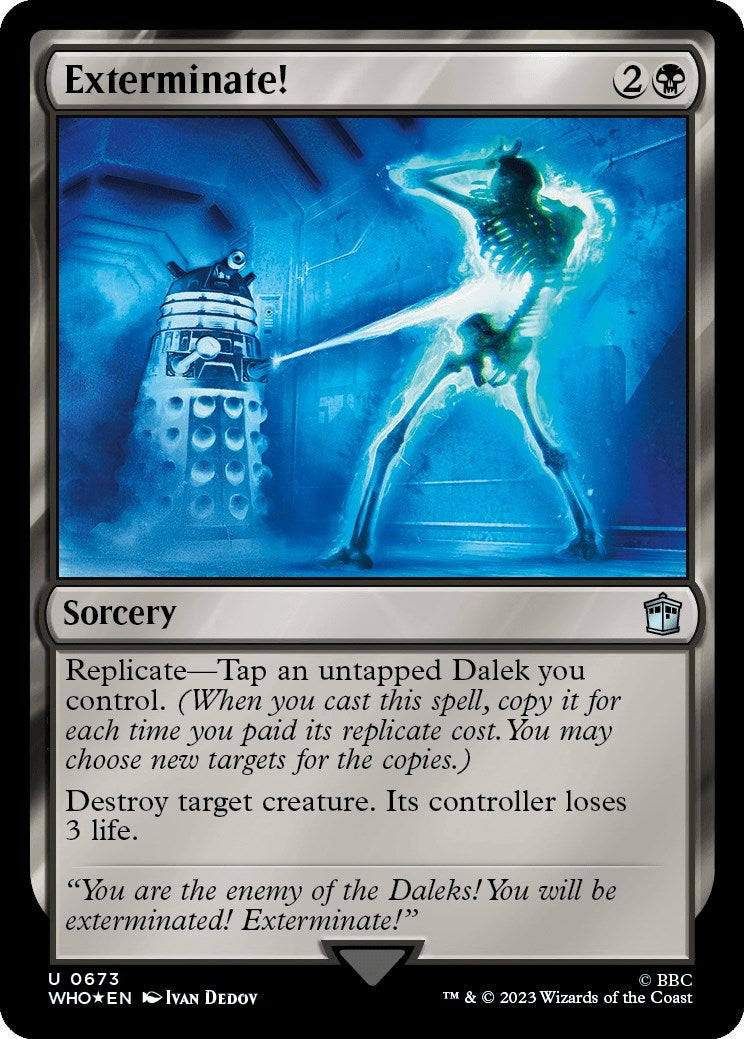 Exterminate! (Surge Foil) [Doctor Who] | GrognardGamesBatavia