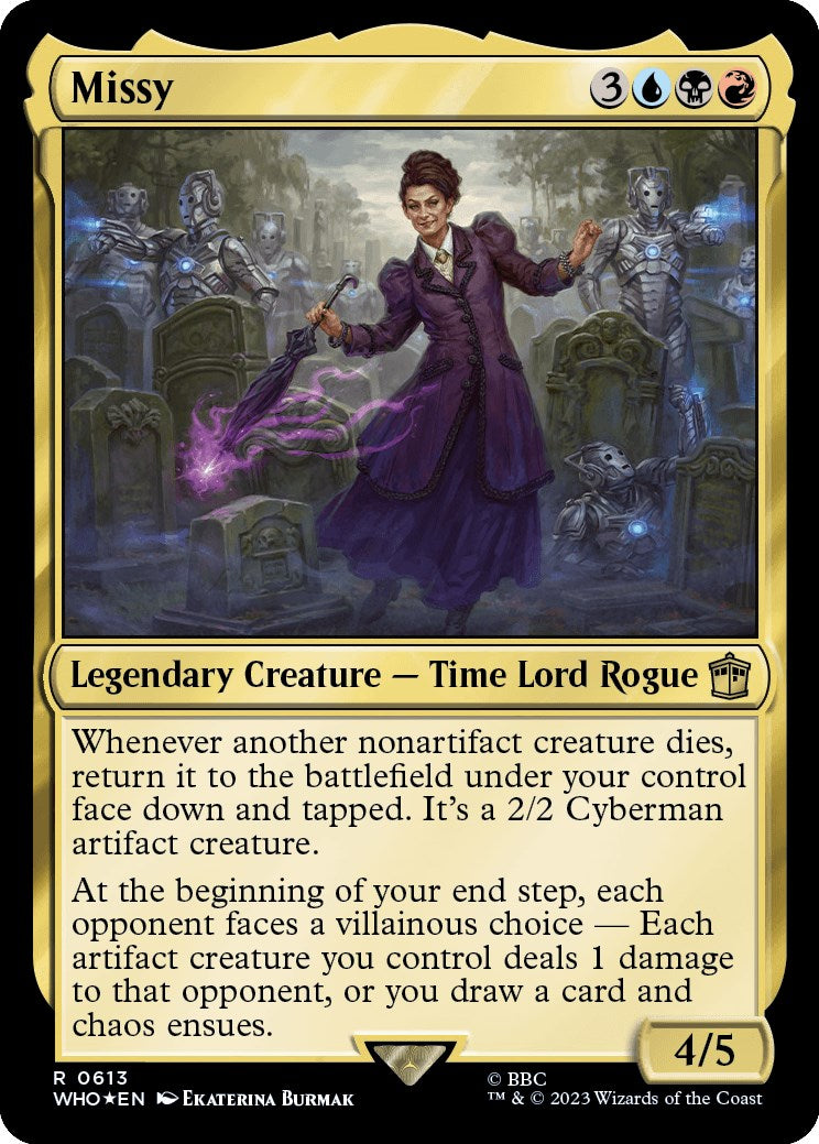 Missy (Surge Foil) [Doctor Who] | GrognardGamesBatavia