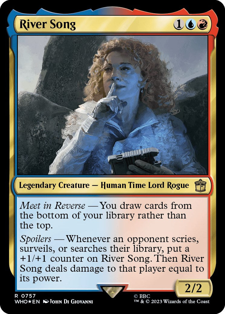 River Song (Surge Foil) [Doctor Who] | GrognardGamesBatavia