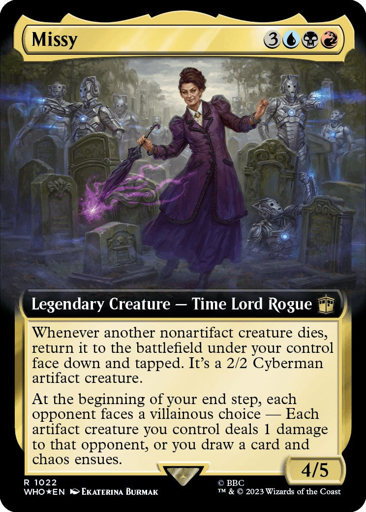 Missy (Extended Art) (Surge Foil) [Doctor Who] | GrognardGamesBatavia