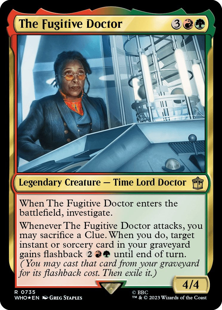 The Fugitive Doctor (Surge Foil) [Doctor Who] | GrognardGamesBatavia