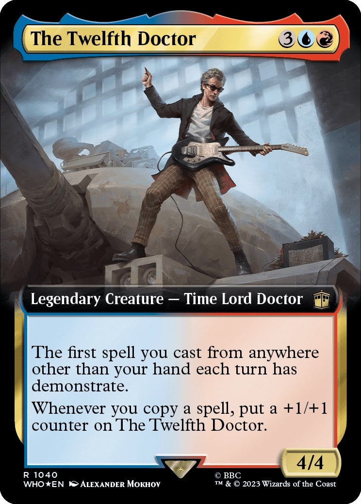 The Twelfth Doctor (Extended Art) (Surge Foil) [Doctor Who] | GrognardGamesBatavia