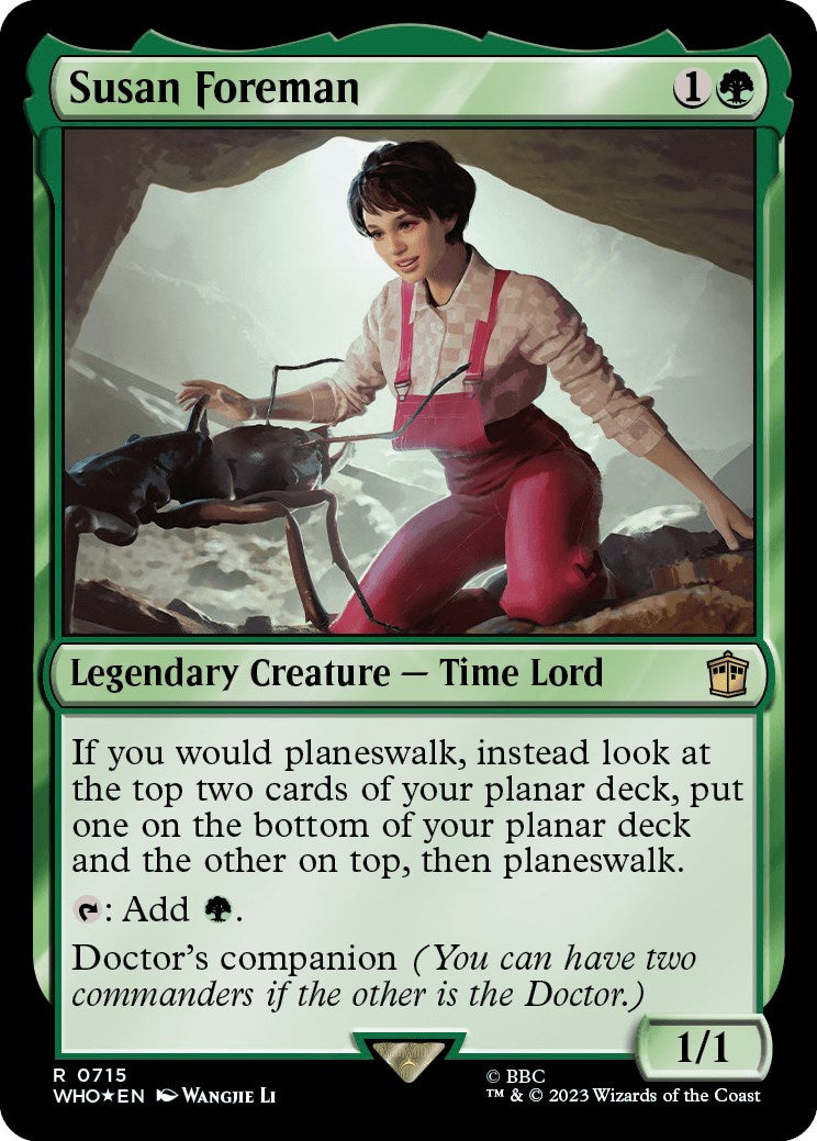 Susan Foreman (Surge Foil) [Doctor Who] | GrognardGamesBatavia