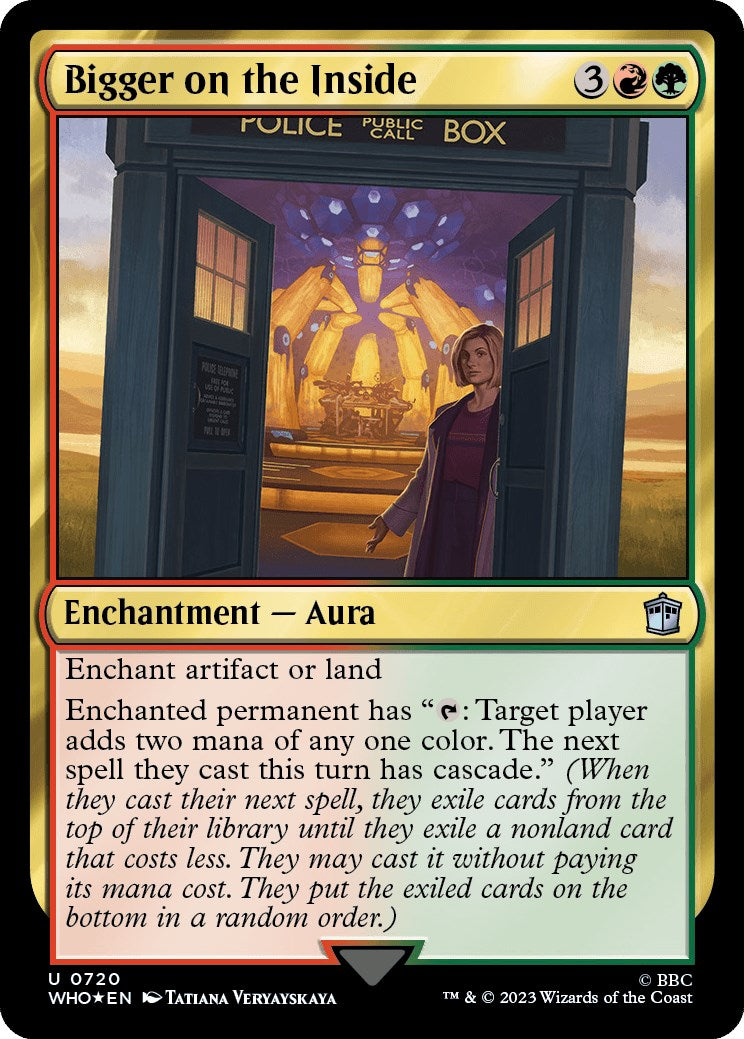 Bigger on the Inside (Surge Foil) [Doctor Who] | GrognardGamesBatavia