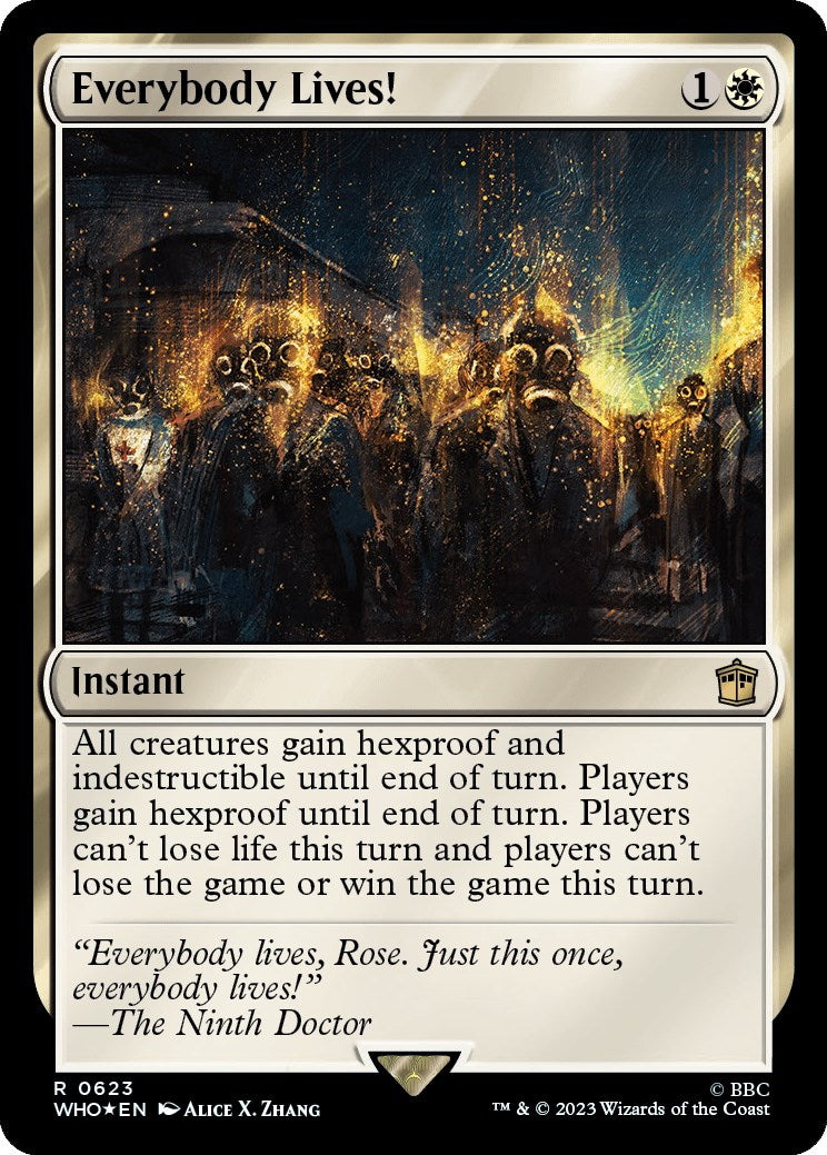 Everybody Lives! (Surge Foil) [Doctor Who] | GrognardGamesBatavia