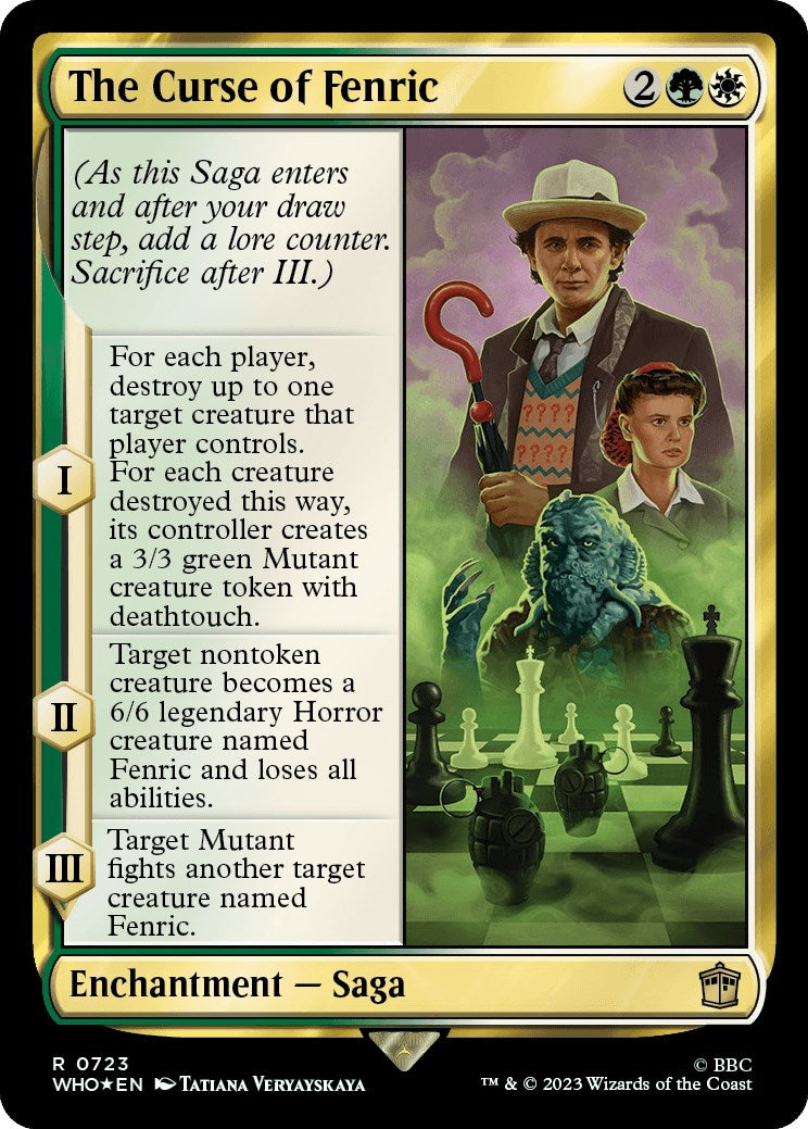 The Curse of Fenric (Surge Foil) [Doctor Who] | GrognardGamesBatavia