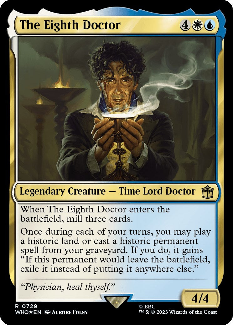 The Eighth Doctor (Surge Foil) [Doctor Who] | GrognardGamesBatavia