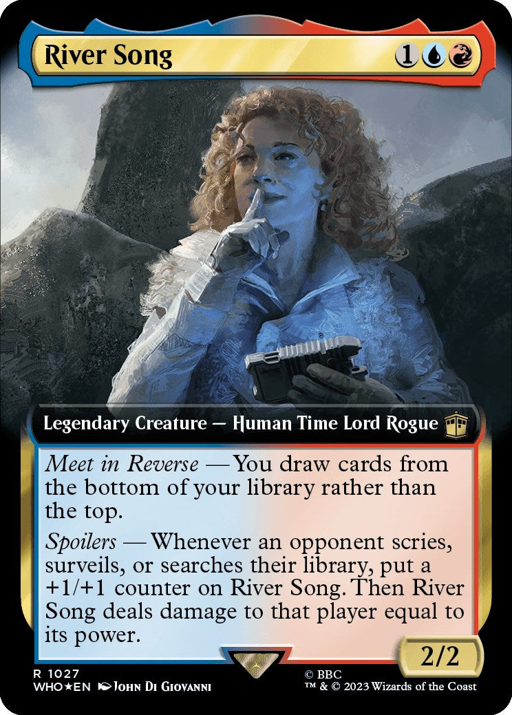 River Song (Extended Art) (Surge Foil) [Doctor Who] | GrognardGamesBatavia