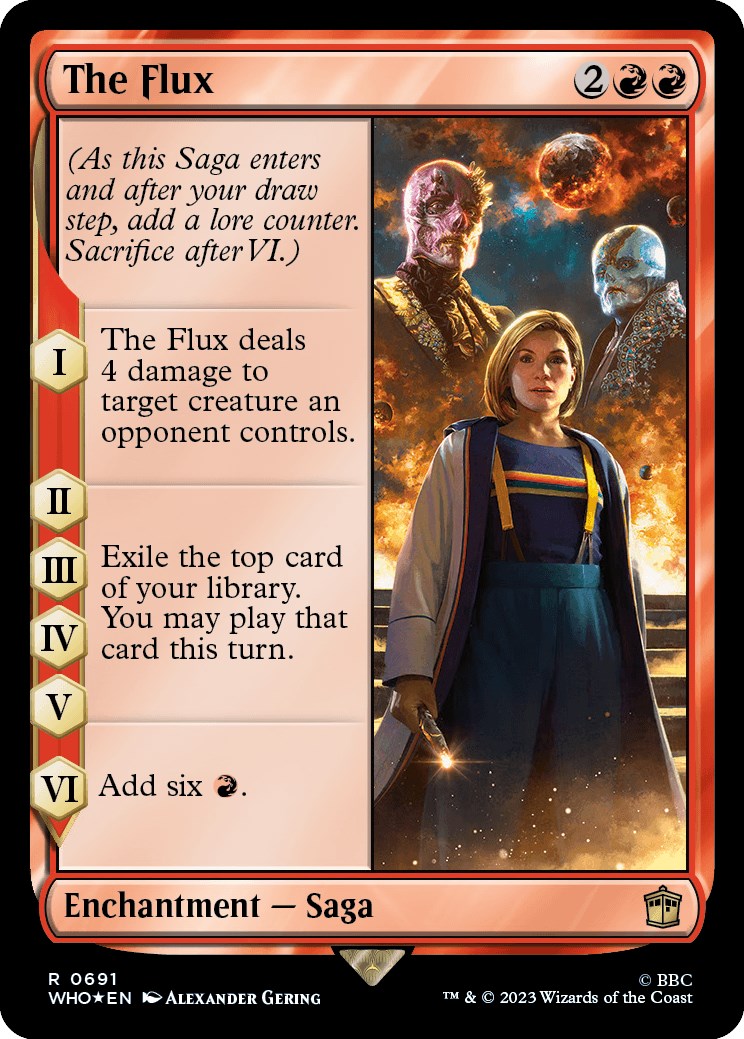 The Flux (Surge Foil) [Doctor Who] | GrognardGamesBatavia