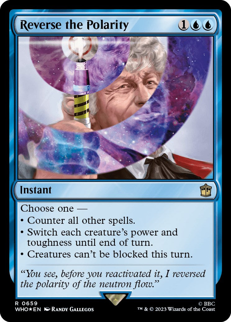 Reverse the Polarity (Surge Foil) [Doctor Who] | GrognardGamesBatavia