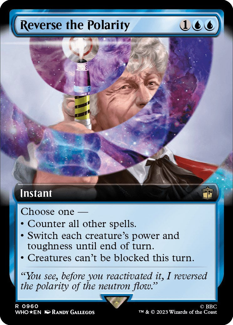 Reverse the Polarity (Extended Art) (Surge Foil) [Doctor Who] | GrognardGamesBatavia