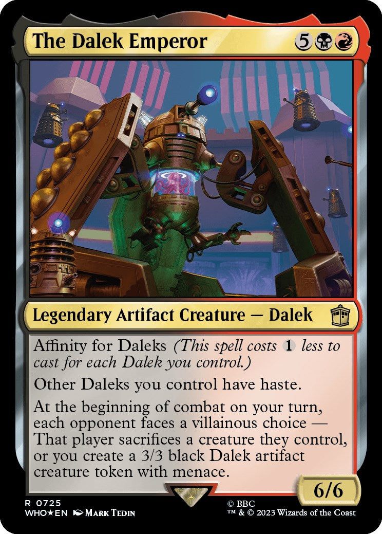 The Dalek Emperor (Surge Foil) [Doctor Who] | GrognardGamesBatavia