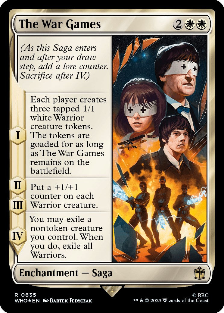 The War Games (Surge Foil) [Doctor Who] | GrognardGamesBatavia