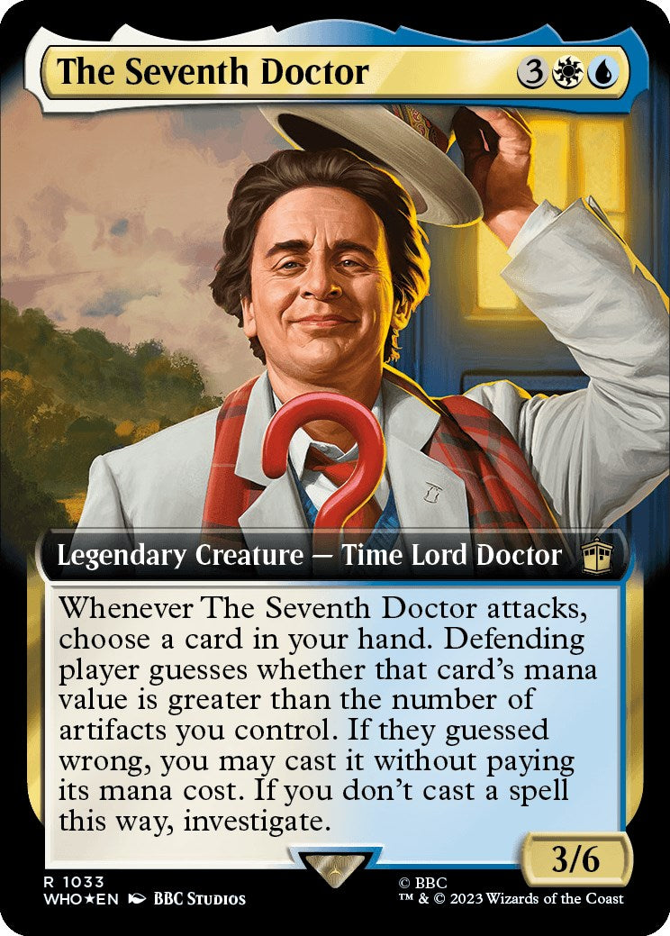 The Seventh Doctor (Extended Art) (Surge Foil) [Doctor Who] | GrognardGamesBatavia