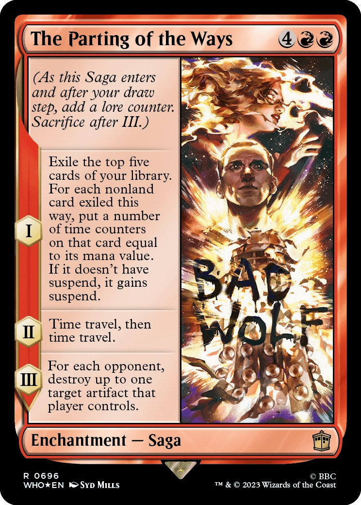 The Parting of the Ways (Surge Foil) [Doctor Who] | GrognardGamesBatavia