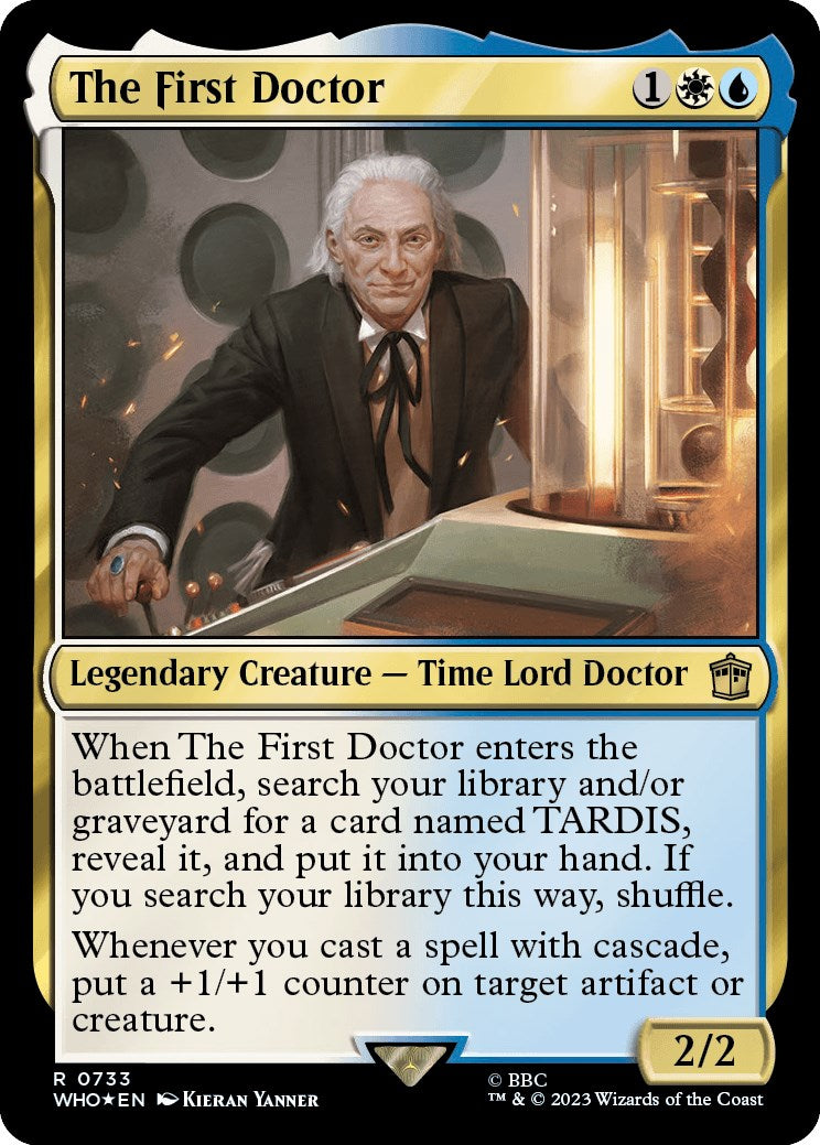 The First Doctor (Surge Foil) [Doctor Who] | GrognardGamesBatavia