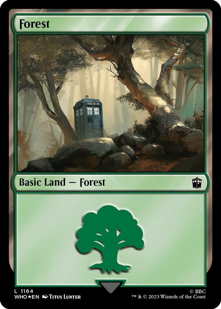 Forest (1164) (Surge Foil) [Doctor Who] | GrognardGamesBatavia