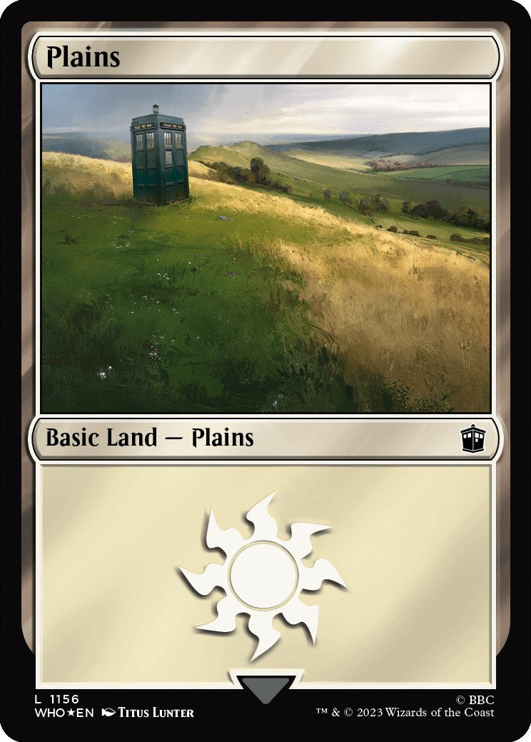 Plains (1156) (Surge Foil) [Doctor Who] | GrognardGamesBatavia