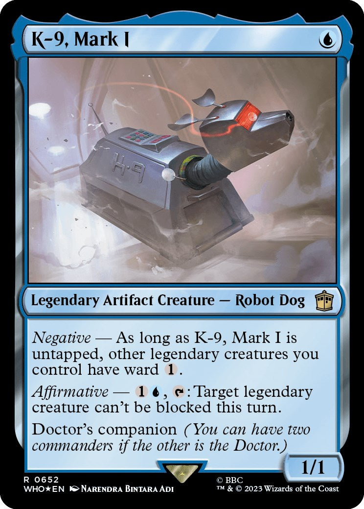 K-9, Mark I (Surge Foil) [Doctor Who] | GrognardGamesBatavia