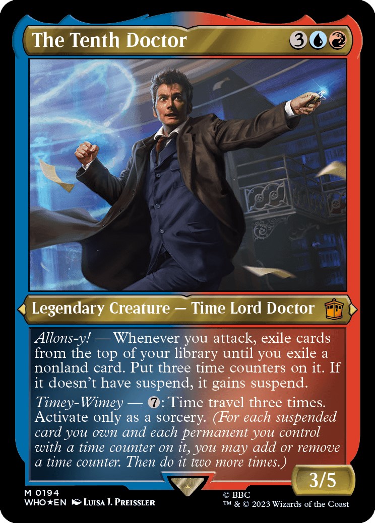 The Tenth Doctor (Display Commander) [Doctor Who] | GrognardGamesBatavia