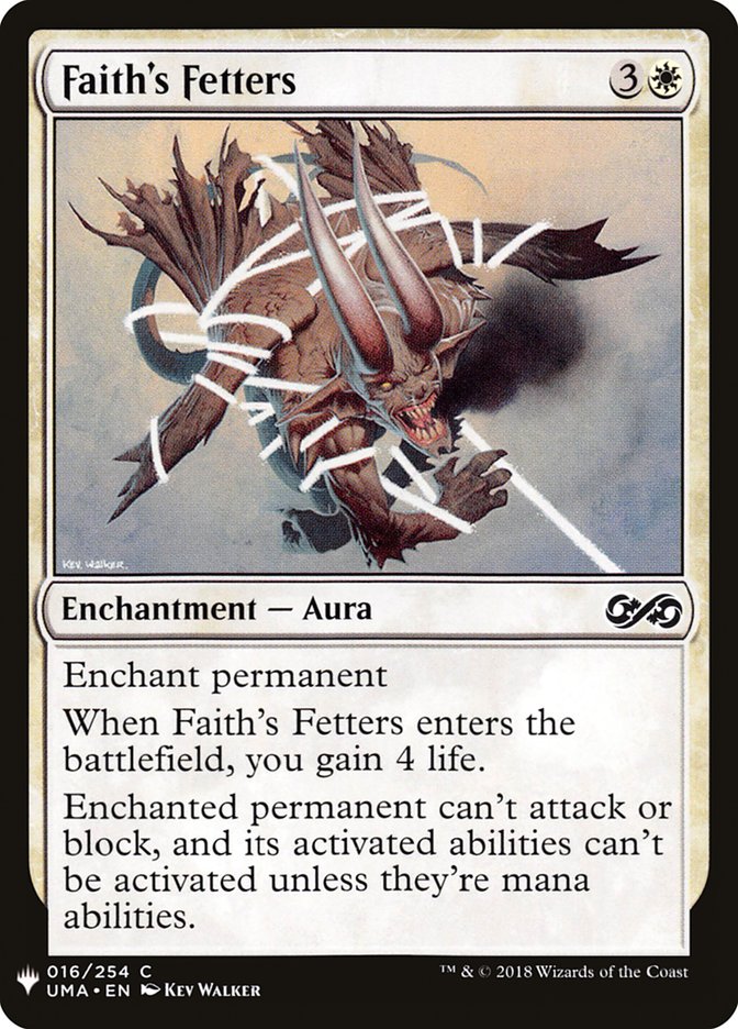 Faith's Fetters [Mystery Booster] | GrognardGamesBatavia