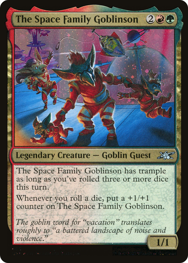 The Space Family Goblinson (Galaxy Foil) [Unfinity] | GrognardGamesBatavia