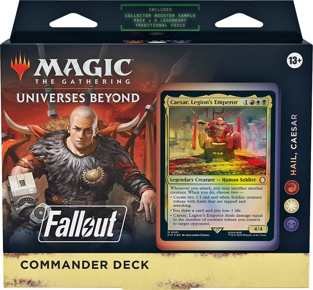 Fallout: Out of the Vault - Hail, Caesar Commander Deck | GrognardGamesBatavia