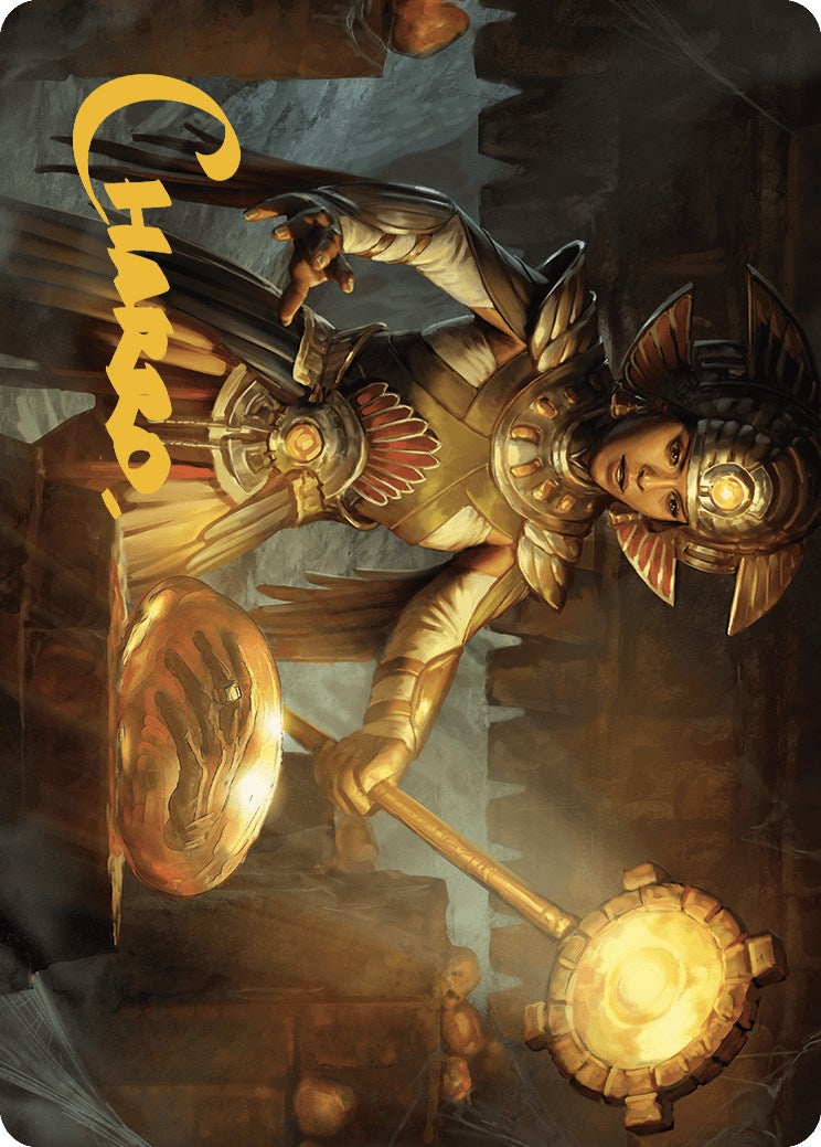 Curator of Sun's Creation Art Card (Gold-Stamped Signature) [The Lost Caverns of Ixalan Art Series] | GrognardGamesBatavia