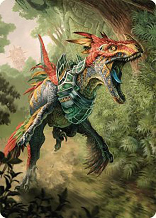 Dinosaur Token Art Card [The Lost Caverns of Ixalan Art Series] | GrognardGamesBatavia