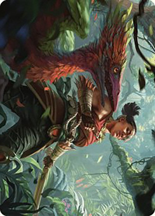 Wayta, Trainer Prodigy Art Card [The Lost Caverns of Ixalan Art Series] | GrognardGamesBatavia