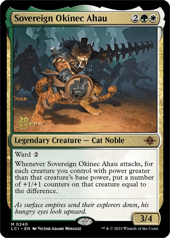 Sovereign Okinec Ahau [The Lost Caverns of Ixalan Prerelease Cards] | GrognardGamesBatavia