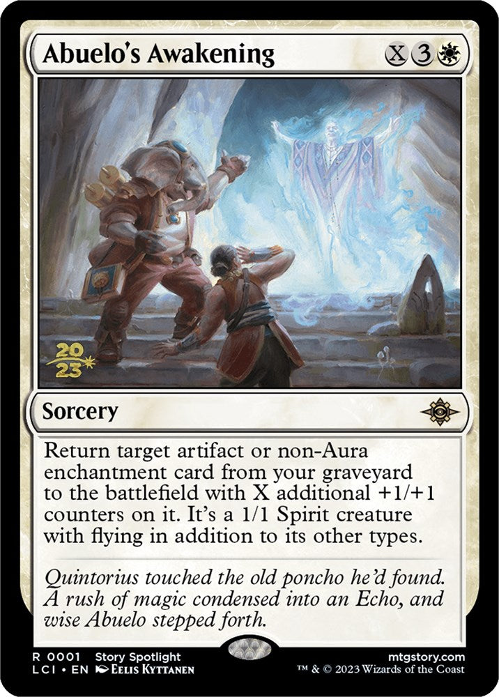 Abuelo's Awakening [The Lost Caverns of Ixalan Prerelease Cards] | GrognardGamesBatavia