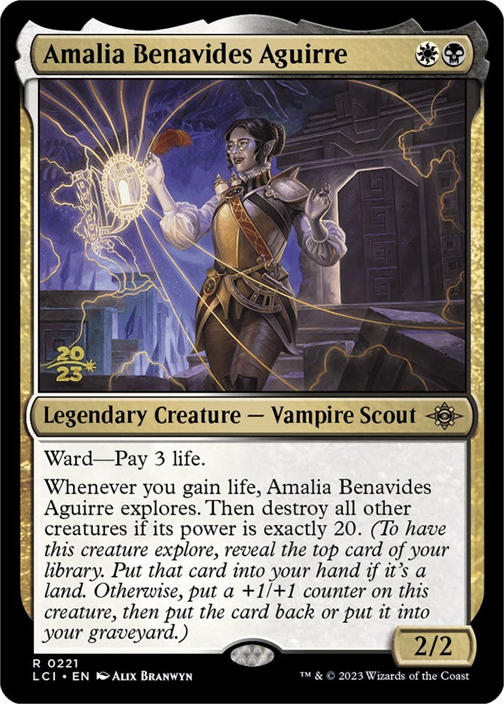 Amalia Benavides Aguirre [The Lost Caverns of Ixalan Prerelease Cards] | GrognardGamesBatavia