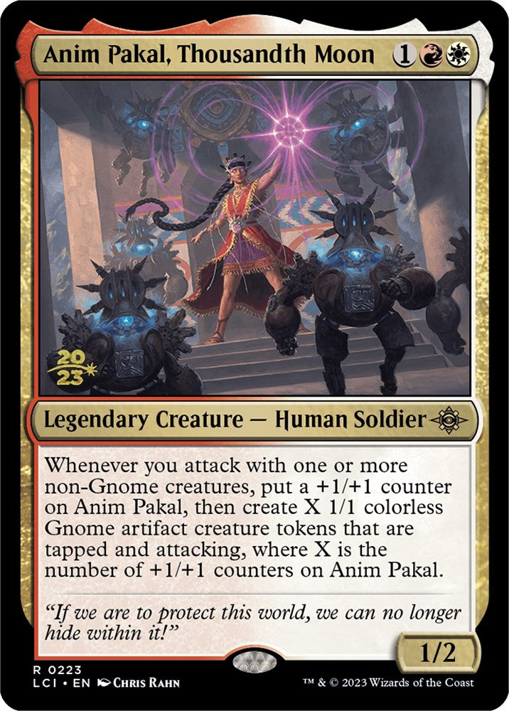 Anim Pakal, Thousandth Moon [The Lost Caverns of Ixalan Prerelease Cards] | GrognardGamesBatavia