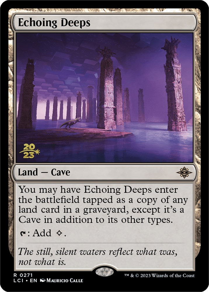 Echoing Deeps [The Lost Caverns of Ixalan Prerelease Cards] | GrognardGamesBatavia