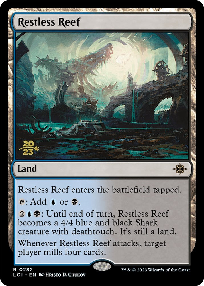 Restless Reef [The Lost Caverns of Ixalan Prerelease Cards] | GrognardGamesBatavia