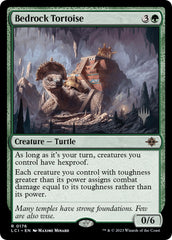 Bedrock Tortoise (Promo Pack) [The Lost Caverns of Ixalan Promos] | GrognardGamesBatavia