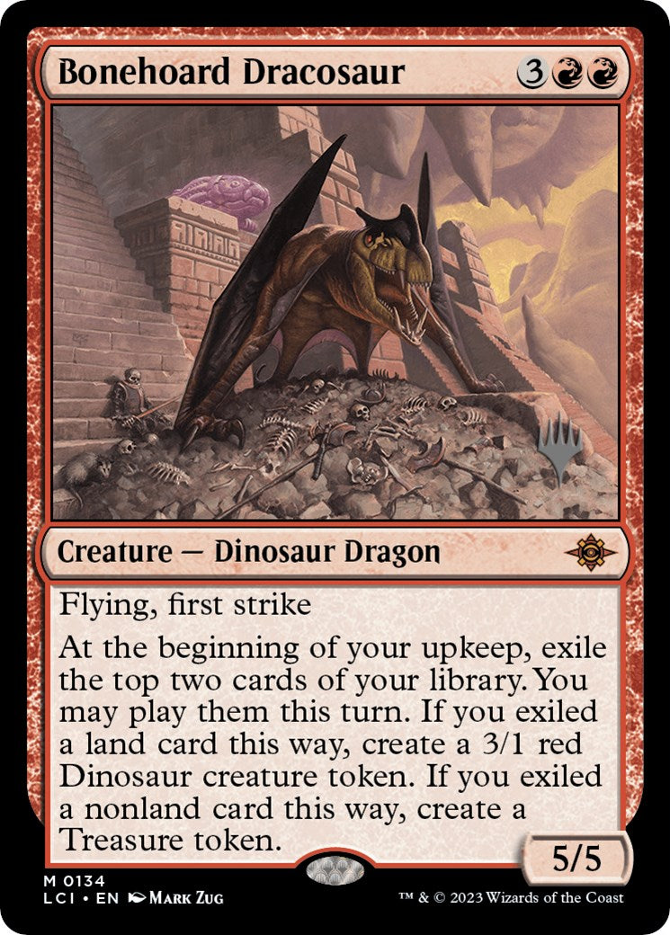 Bonehoard Dracosaur (Promo Pack) [The Lost Caverns of Ixalan Promos] | GrognardGamesBatavia